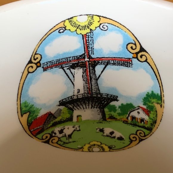 Vtg Agro Delfts Poly Holland Windmill Mug - Picture 3 of 11